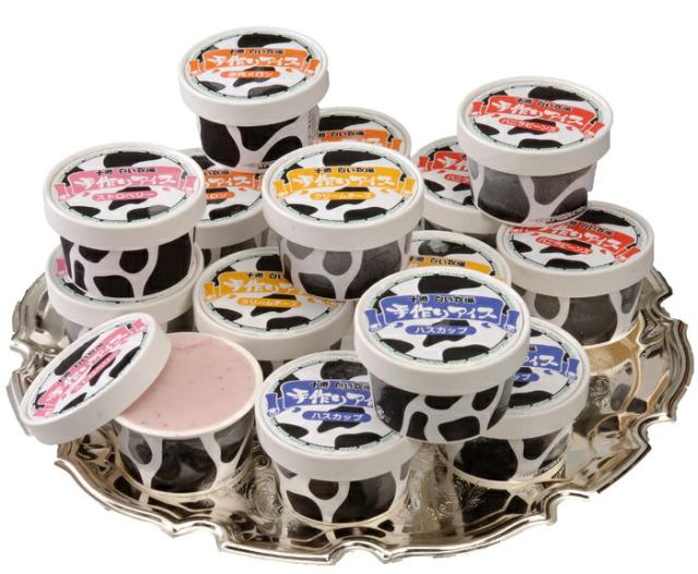 北海道 十勝 白い牧場アイス