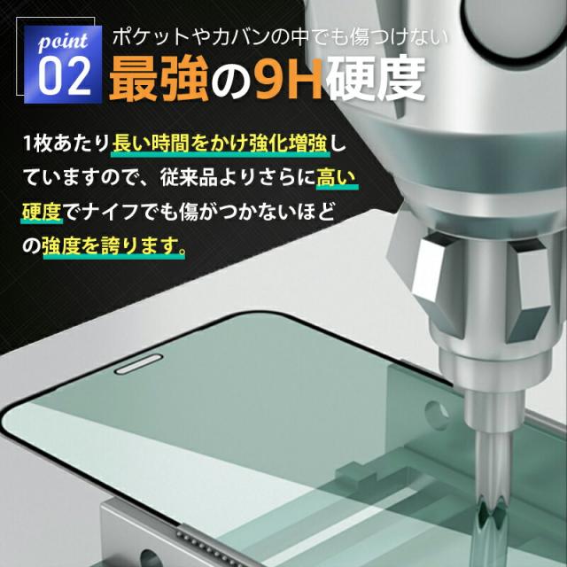 iPhone14 Plus ブルーライトカット 保護フィルム ガラス保護フィルム 保護シール iPhone ガラスフィルム スマホ保護フィルム 画面保護フィルム ブルーカット保護フィルム
