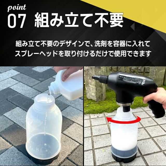 自動スプレー洗車機