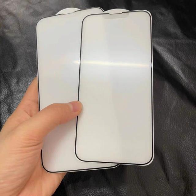 iPhone 15 Pro アンチグレア マット ガラスフィルム 全面保護シール おすすめ