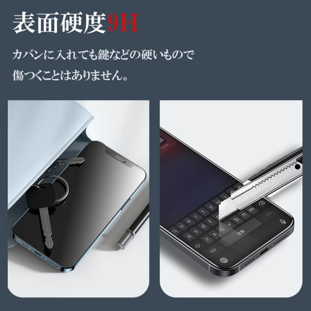 iPhone 15 Pro アンチグレア マット ガラスフィルム スマホ保護シール