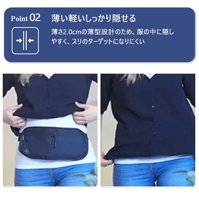 ガジェットポーチ 貴重品 マネーベルト シークレットポーチ ウエストポーチ リバーフライヤー