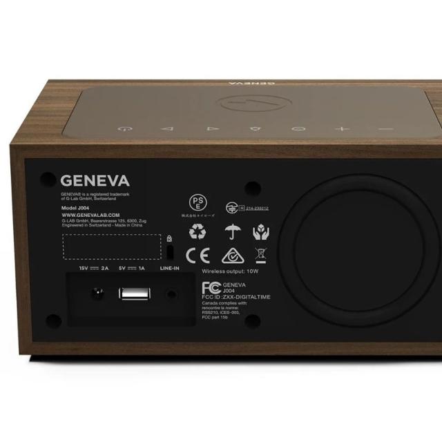 GENEVA TIME DIGITAL クロック付きbluetoothスピーカー