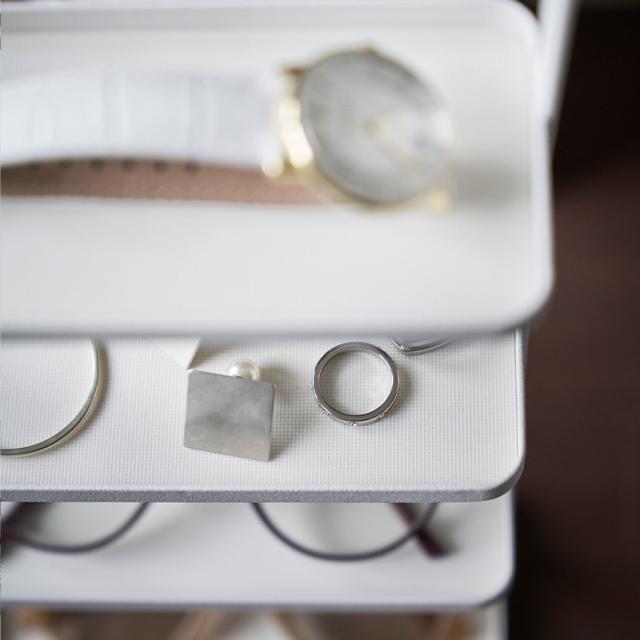 山崎実業 山実 YAMAZAKI tower タワー アクセサリートレー 