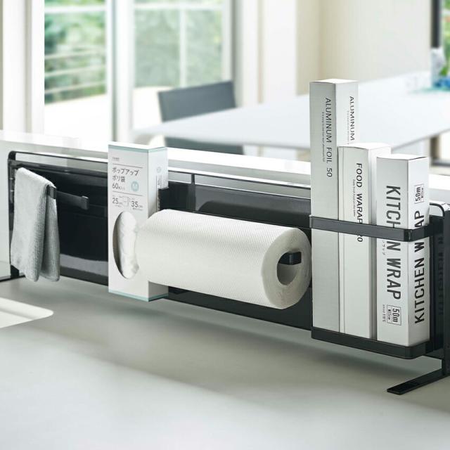 tower キッチン自立式スチールパネル　横型