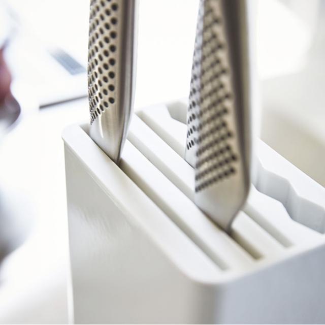 tower キッチンナイフ＆ハサミスタンド