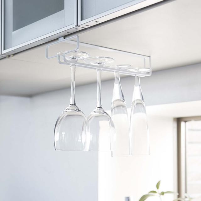 tower 戸棚下ワイングラスハンガー 