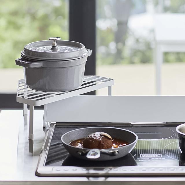 tower 排気口カバー 上コンロコーナーラック