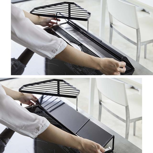 tower 排気口カバー 上コンロコーナーラック