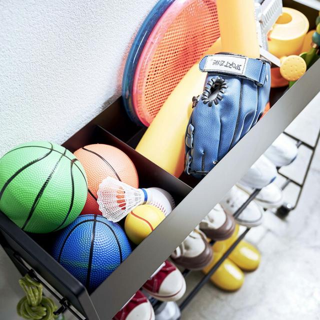 tower キャスター付き 玄関収納ラック