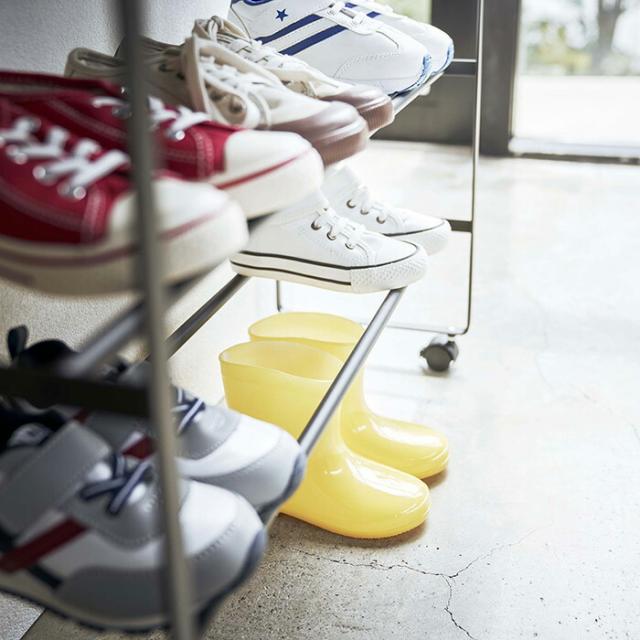 tower キャスター付き 玄関収納ラック