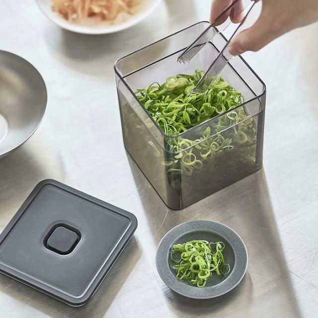 tower トング付き バルブ付き密閉保存容器