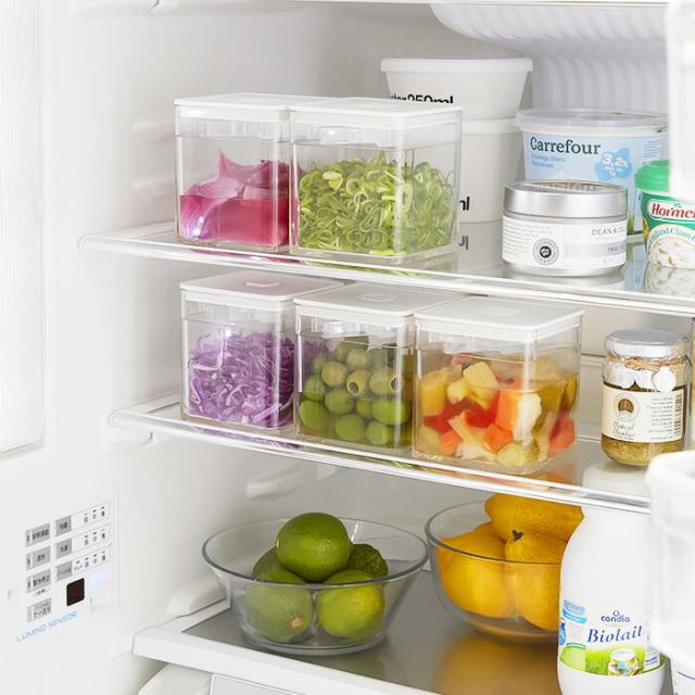 tower トング付き バルブ付き密閉保存容器