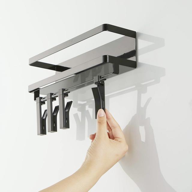 tower マグネットスパイスラック＆回転式クリップ