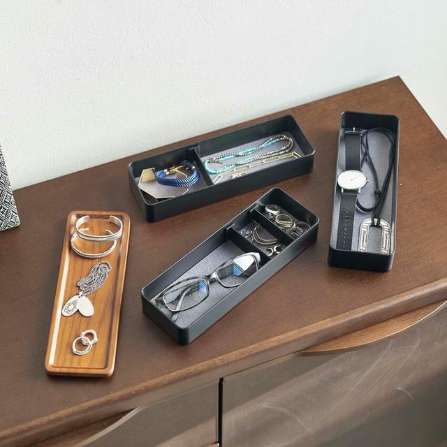 RIN トレー付きスリムアクセサリーケース 3段