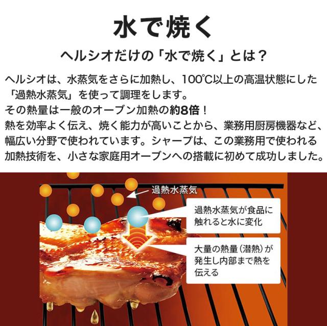 シャープ ヘルシオ ウォーターオーブン AX-UA30