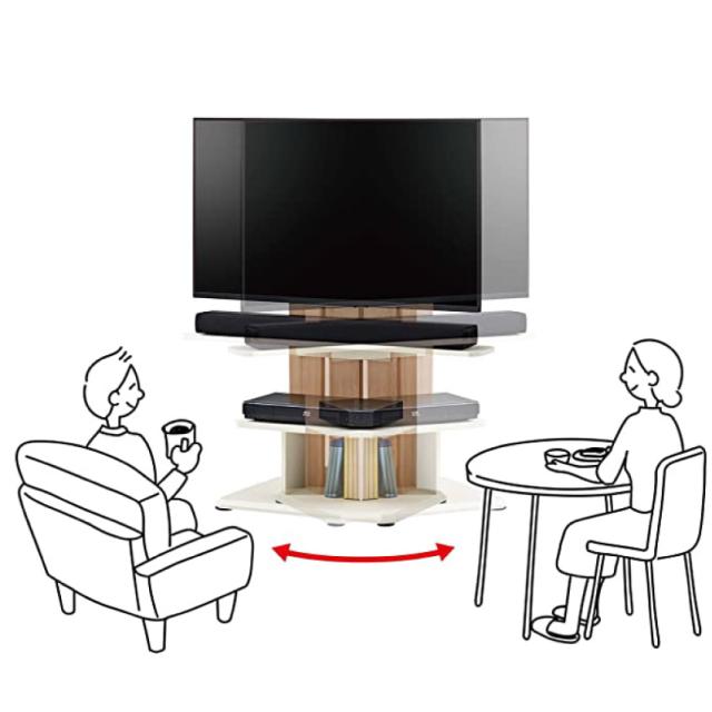 壁寄せテレビスタンド WS-C690