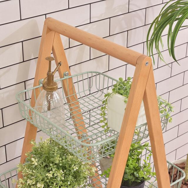 バスケットワゴン