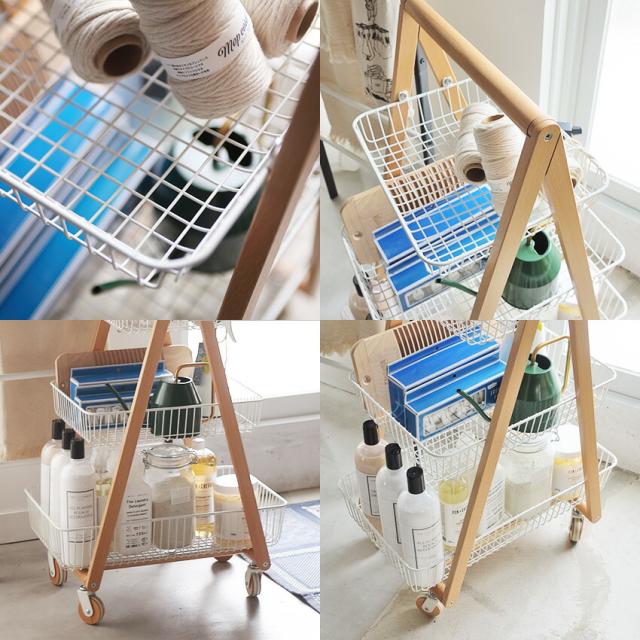 バスケットワゴン