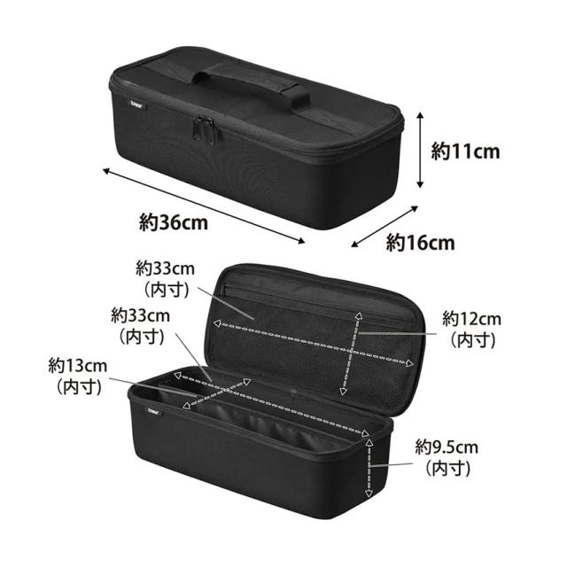 工具バッグ 仕切り付き