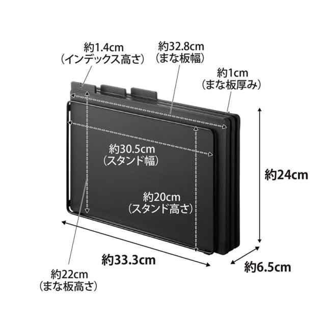食洗機対応 抗菌まな板3枚セット