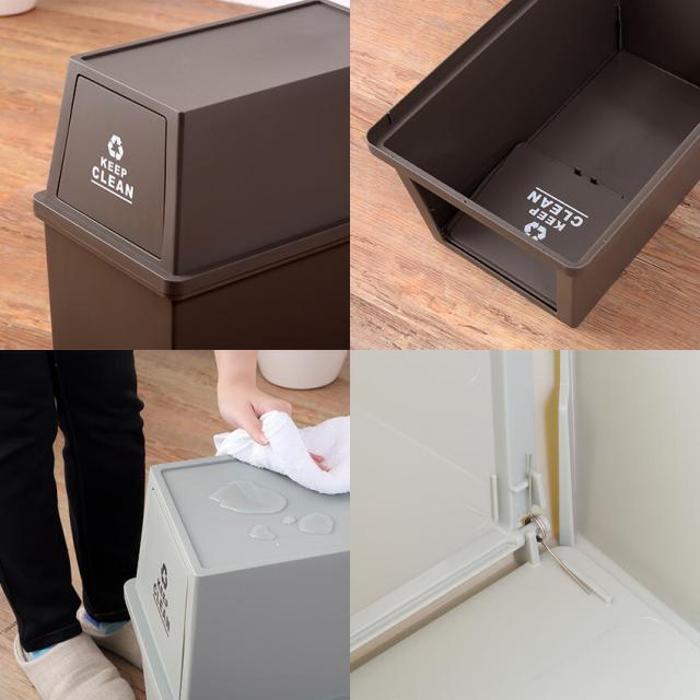 東谷 スタッキングペール45L スリム LFS-761