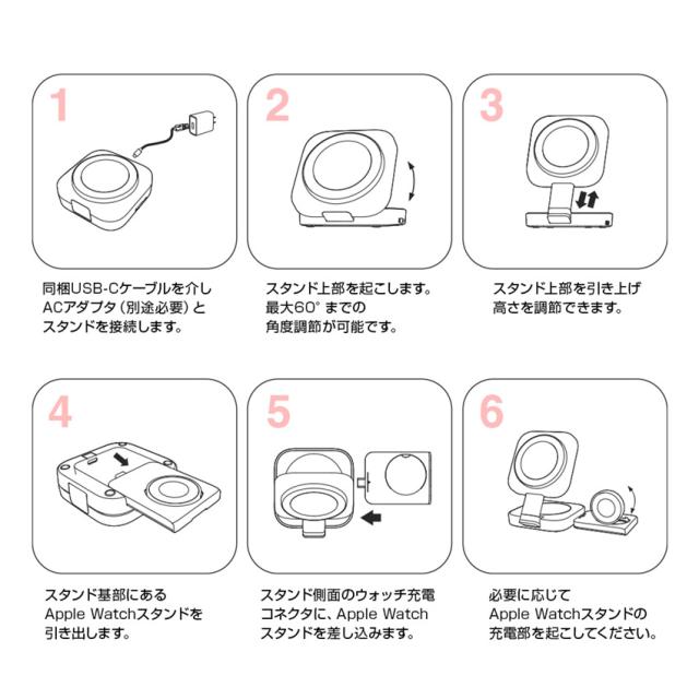 HACRAY 3 in 1折りたたみワイヤレス充電スタンド