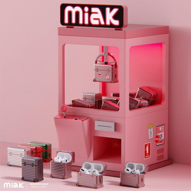 miak キャリーケース for AirPods Pro 第2世代/第1世代