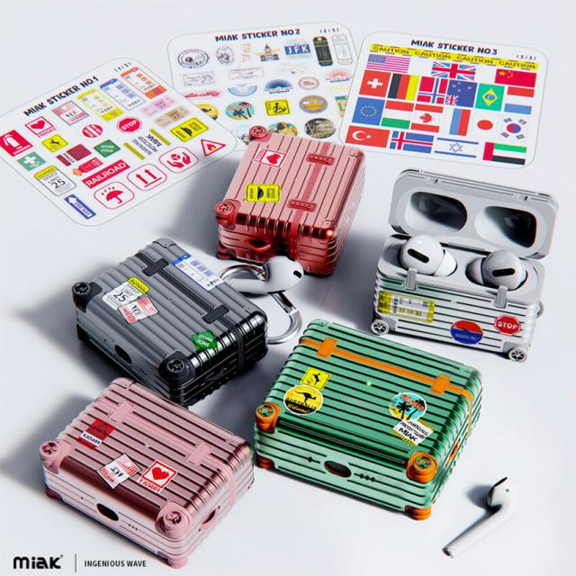 miak キャリーケース for AirPods Pro 第2世代/第1世代