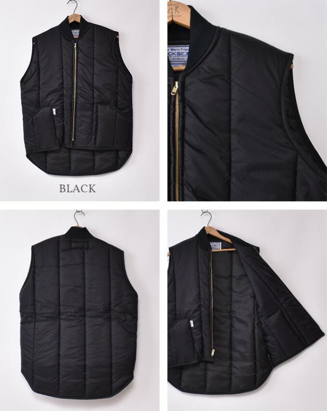 ディクソン / リップストップバーチカルベスト キルティングベスト 全3色 《S-30》