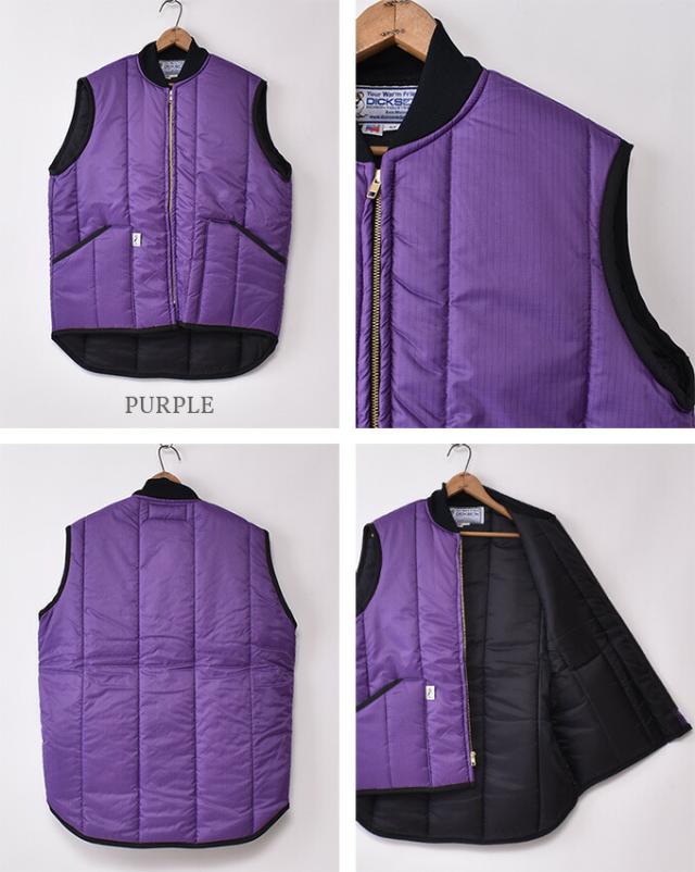 ディクソン / リップストップバーチカルベスト キルティングベスト 全3色 《S-30》