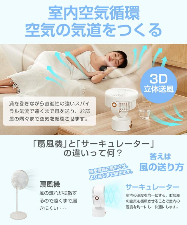 卓上扇風機 静音