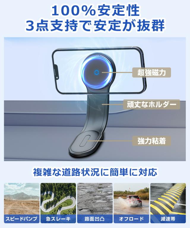 車載ホルダー ワイヤレス充電