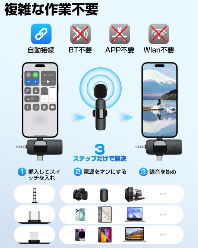 ワイヤレスマイクセット