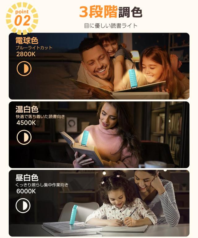 ブックライト 読書ライト