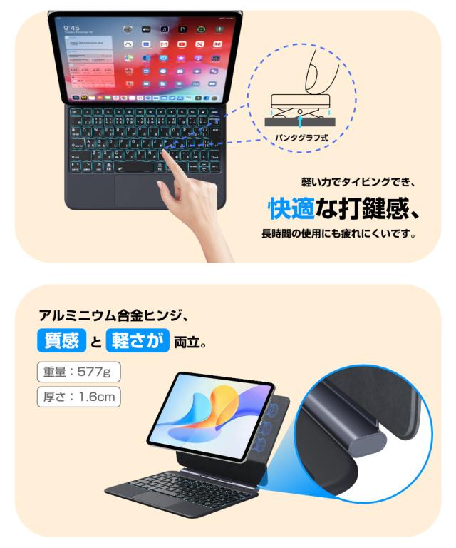 キーボードカバー iPad 10.9インチ 第10世代