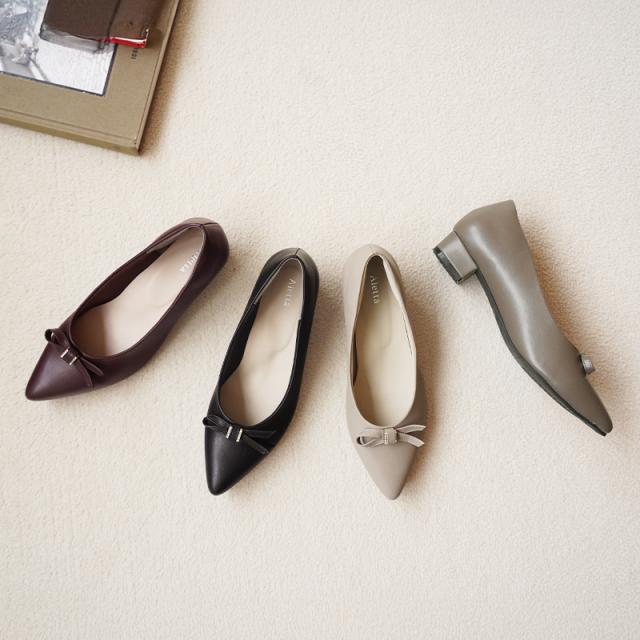 究極 パンプス 痛くない 走れる ローヒール