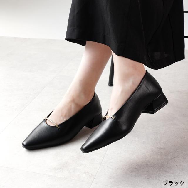 究極 パンプス 痛くない 走れる ローヒール