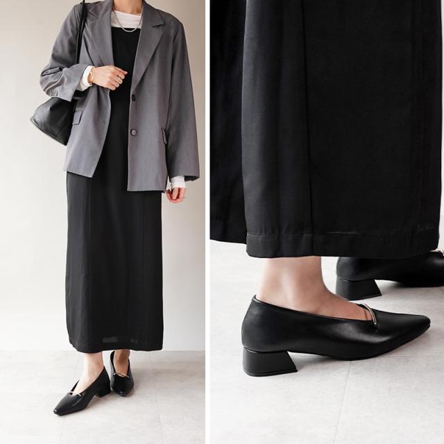 究極 パンプス 痛くない 走れる ローヒール