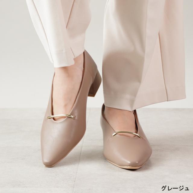 究極 パンプス 痛くない 走れる ローヒール