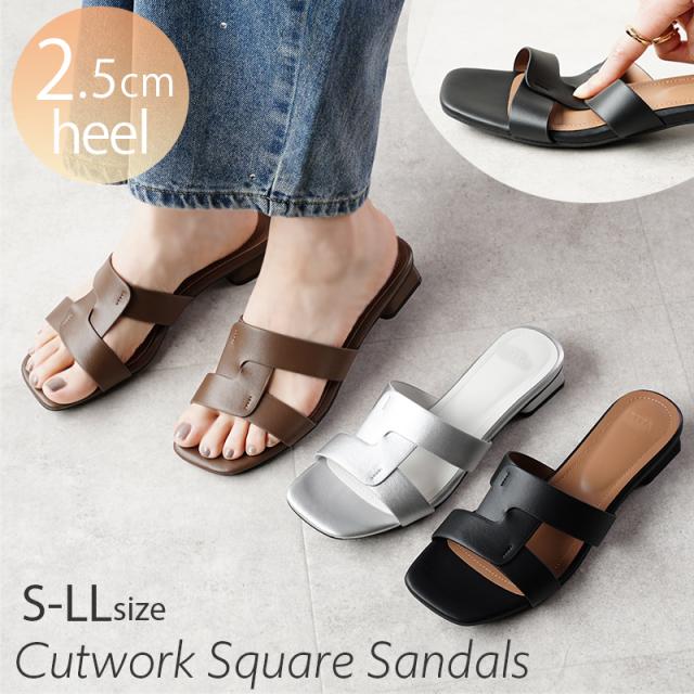 サンダル レディース ミュール