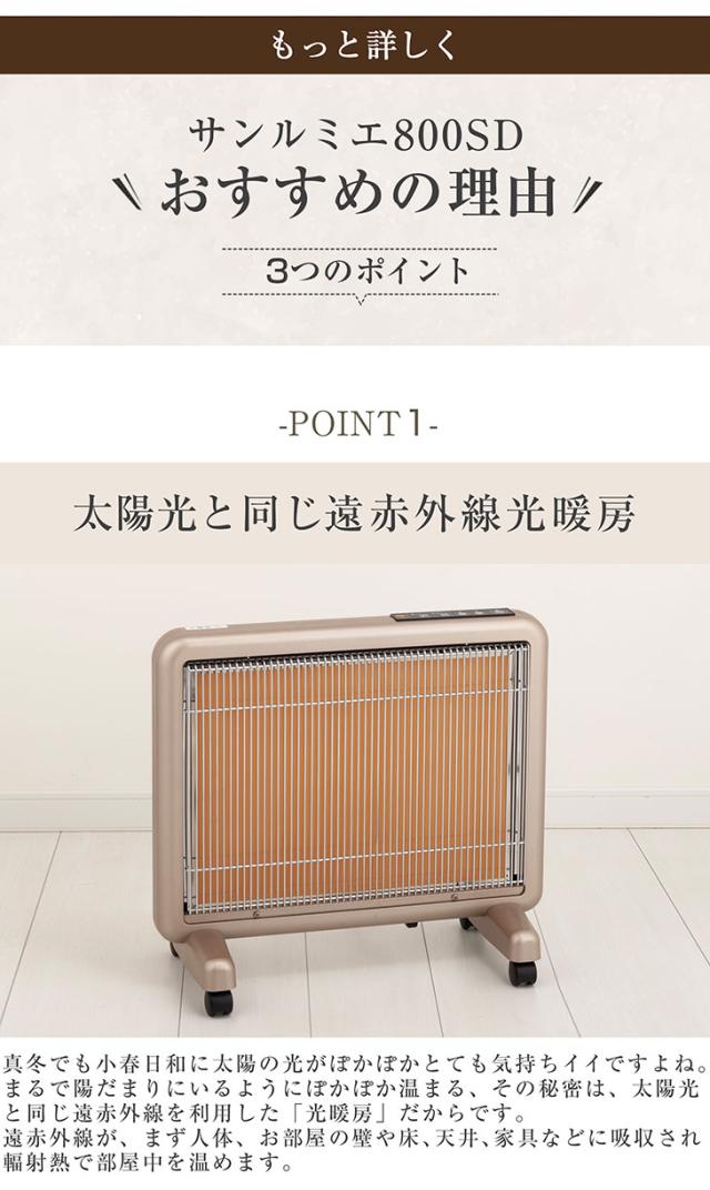 サンルミエ800SDオレンジパネル