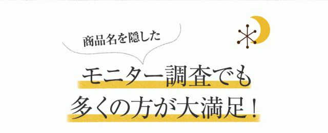 モニター調査でも多くの方が実感！