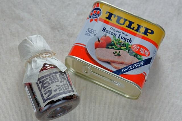 ポークとラー油