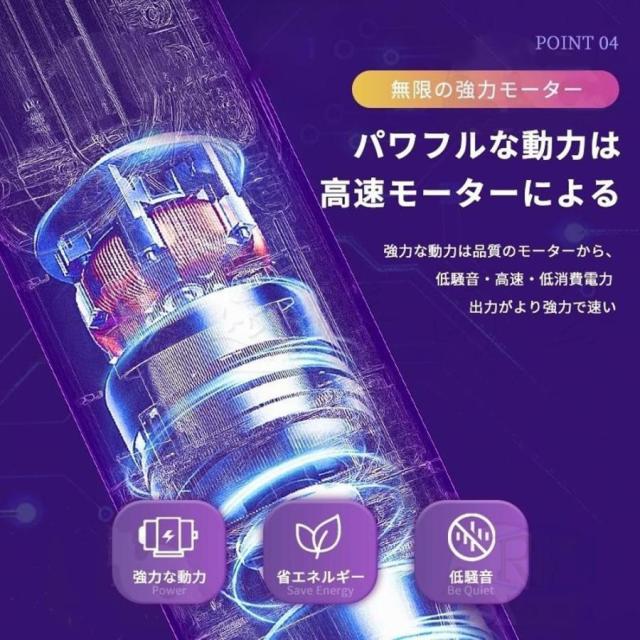 掃除機 コードレス 32000pa ハンディー クリーナー 強力吸引 0.98kg サイクロン式 充電式 軽量 静音 小型 スティック型 コンパクト 家庭用 省エネ USB モップ