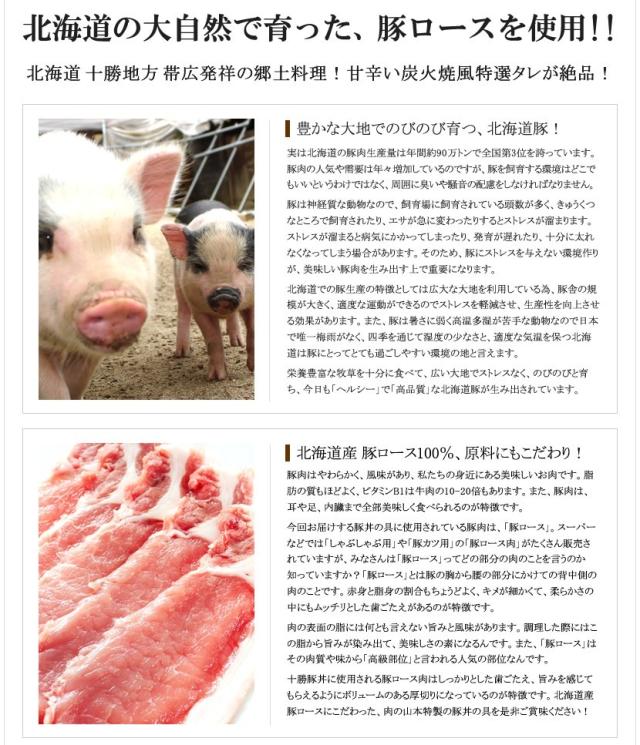 北海道産 豚丼ギフト