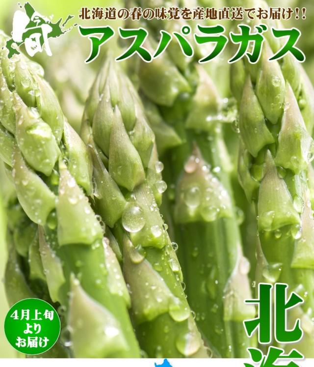 北海道産 アスパラガス グリーンアスパラ