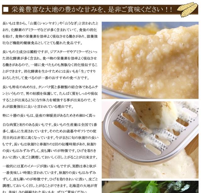 北海道産 野菜 長薯