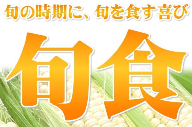 北海道産 南幌町とうもろこし 食べ比べ