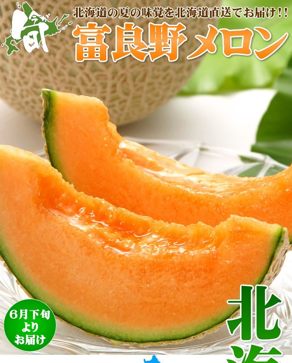 北海道産 富良野メロン
